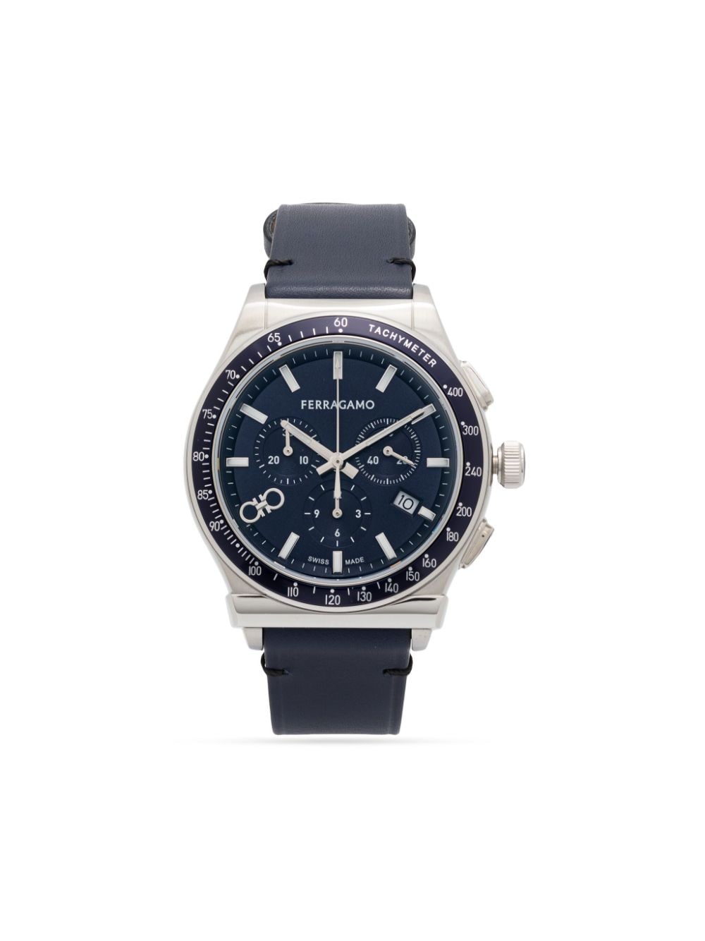 Ferragamo 1927 Chrono 40mm - Blau von Ferragamo