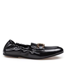 Ferragamo Jodie Loafers Aus Schwarzem Leder Für Damen von Salvatore Ferragamo
