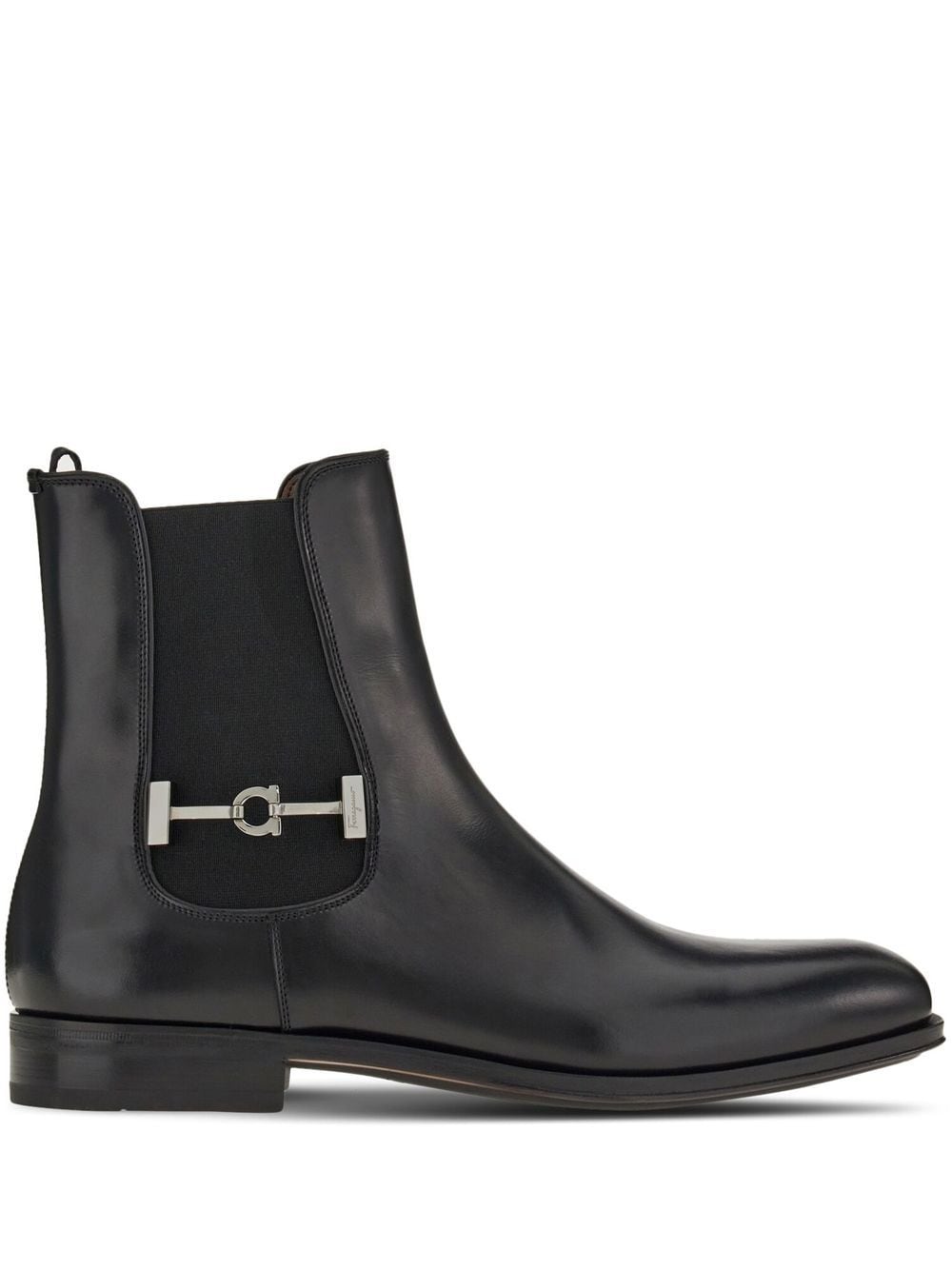 Ferragamo Chelsea-Boots mit Schnalle - Schwarz von Ferragamo