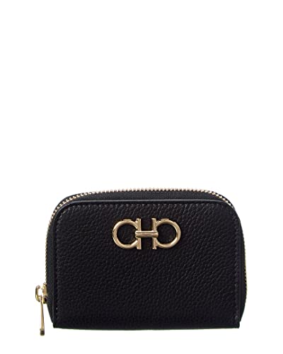 Salvatore Ferragamo Damen Geldbörse Gancini Leder Schwarz Salvatore Ferragamo Damen Geldbörse Gancini Leder Schwarz von Salvatore Ferragamo