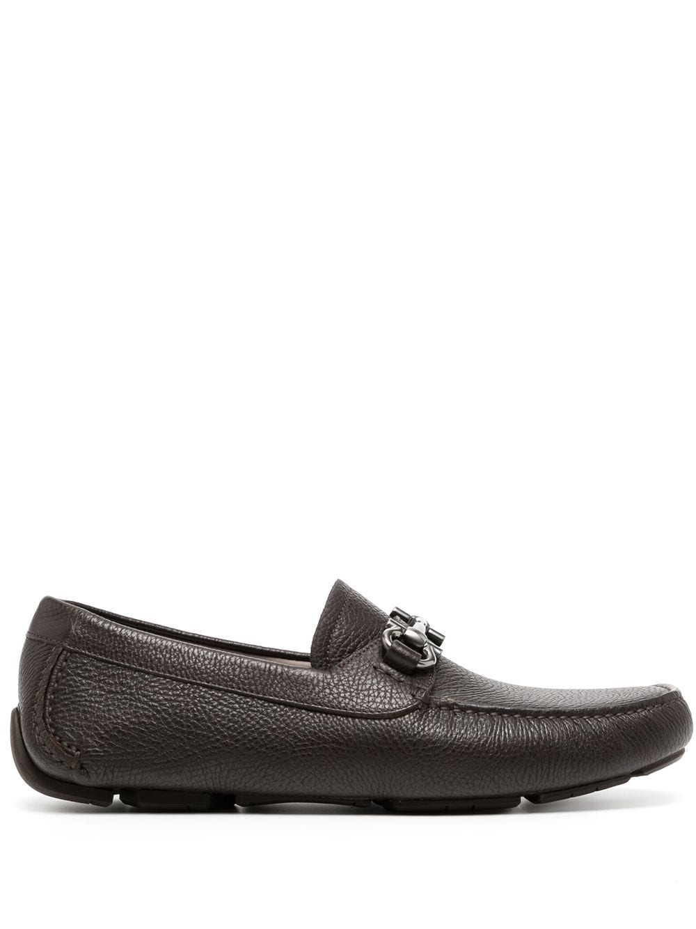 Ferragamo Loafer mit Gancini-Spange - Braun von Ferragamo