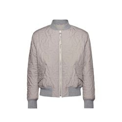 Salvatore Ferragamo Herren Gesteppte Bomberjacke In Grau von Salvatore Ferragamo