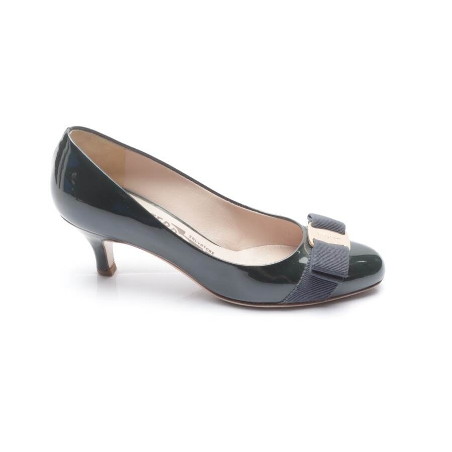 Salvatore Ferragamo Pumps EUR 34,5 Dunkelgrün von Salvatore Ferragamo