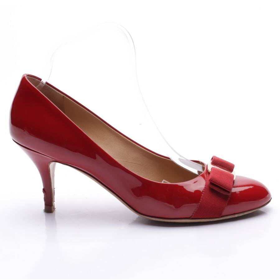 Salvatore Ferragamo Pumps EUR 39,5 Rot von Salvatore Ferragamo