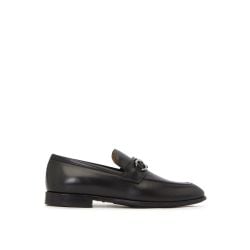 Salvatore Ferragamo Schwarze Leder Slipper Für Herren von Salvatore Ferragamo