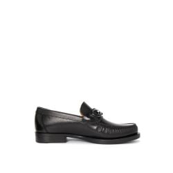 Salvatore Ferragamo Schwarze Leder Slipper Für Herren von Salvatore Ferragamo
