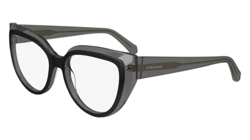 Salvatore Ferragamo Unisex SF2984 Sunglasses, 024 Transparent Grey/Black, 53 Salvatore Ferragamo Unisex SF2984 Sunglasses, 024 Transparent Grey/Black, 53 von Salvatore Ferragamo