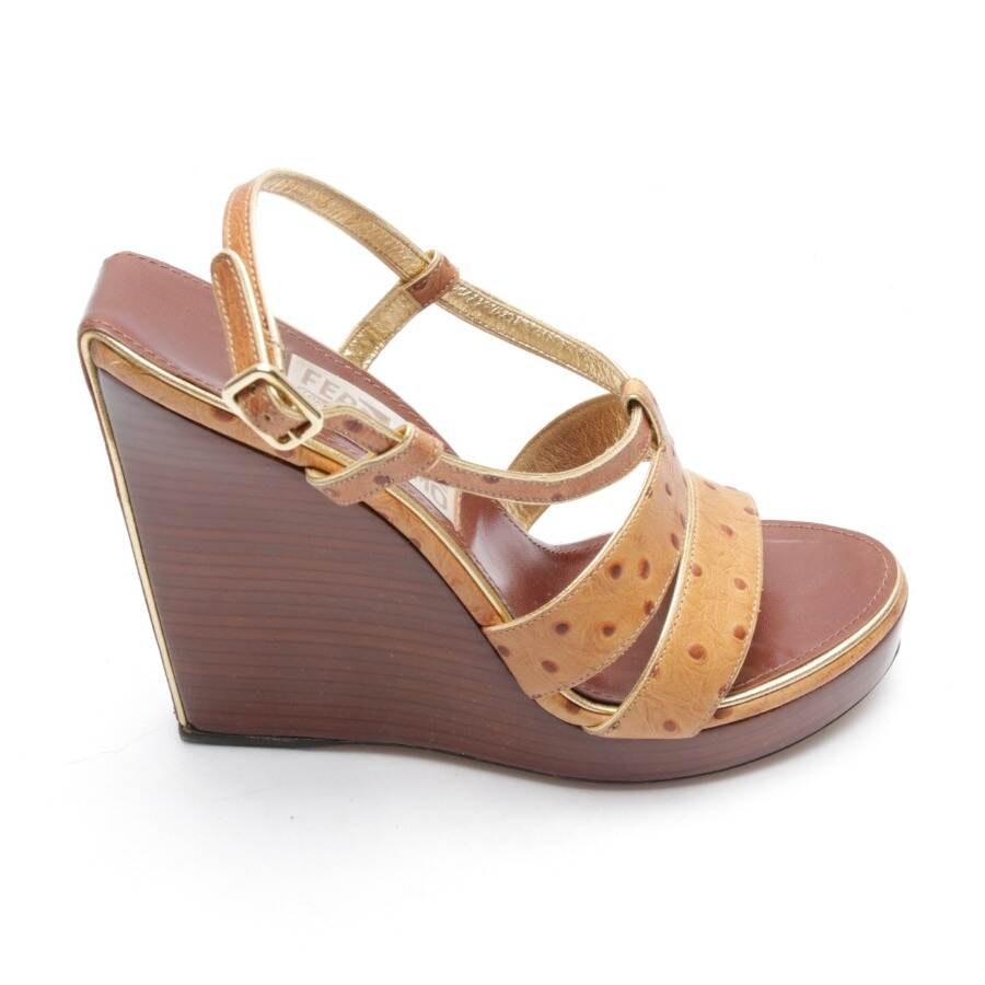 Salvatore Ferragamo Wedges EUR 36,5 Braun von Salvatore Ferragamo