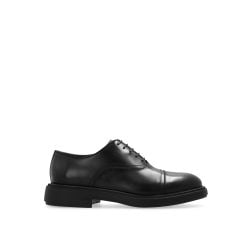 Schwarze Leder Loafers Von Salvatore Ferragamo von Salvatore Ferragamo