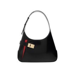 Schwarze Salvatore Ferragamo Arch Hobo Schultertasche von Salvatore Ferragamo