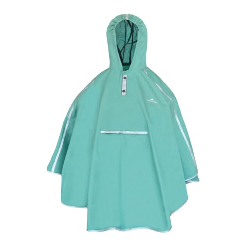 Salzmann Regenponcho für Kinder von 5-15 Jahren - Wasserdichtes Regencape für Mädchen und Jungen - Hergestellt mit 3M Scotchlite von Salzmann