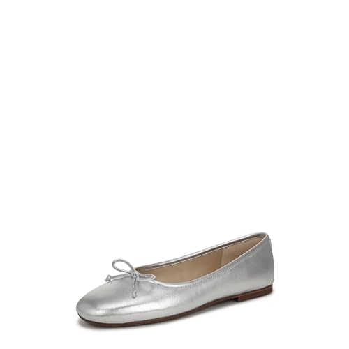 Sam Edelman Damen Alie Ballerinas, Soft Silber, 40.5 EU von Sam Edelman