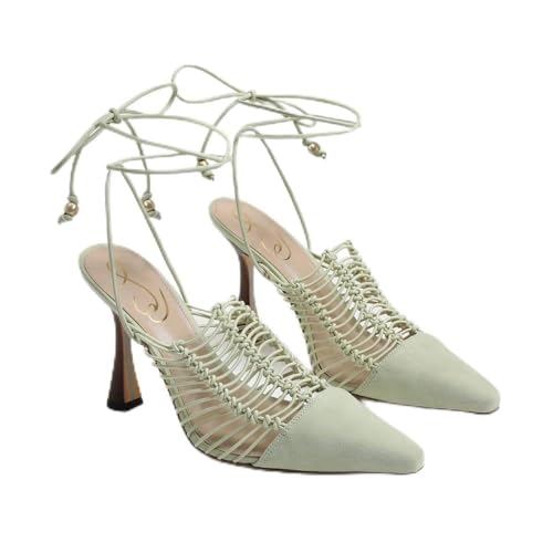 Sam Edelman Damen Alvin Slip-On Loafer, Pistazien-Wildleder, 39 EU von Sam Edelman