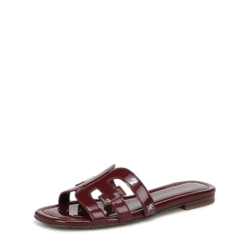 Sam Edelman Damen Bay Flache Sandalen, French Merlot, 36.5 EU von Sam Edelman