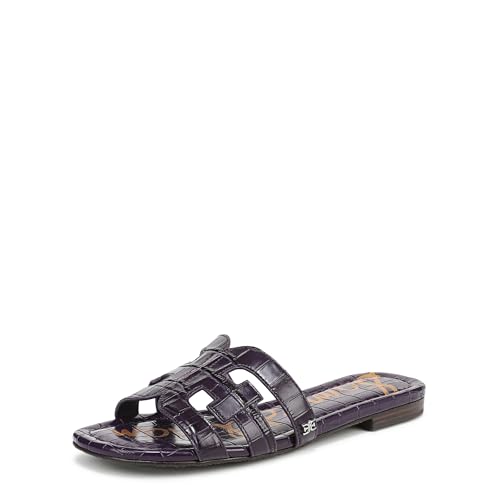 Sam Edelman Damen Bay Flache Sandalen, Winterviolett, 40.5 EU von Sam Edelman