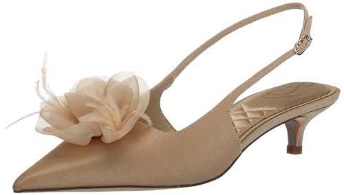 Sam Edelman Damen Faye Pump, Ecru, 39.5 EU Sam Edelman Damen Faye Pump, Ecru, 39.5 EU von Sam Edelman