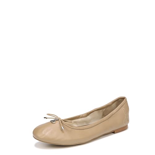 Sam Edelman Damen Felicia Ballerinas, Soft Beige, 38.5 EU von Sam Edelman