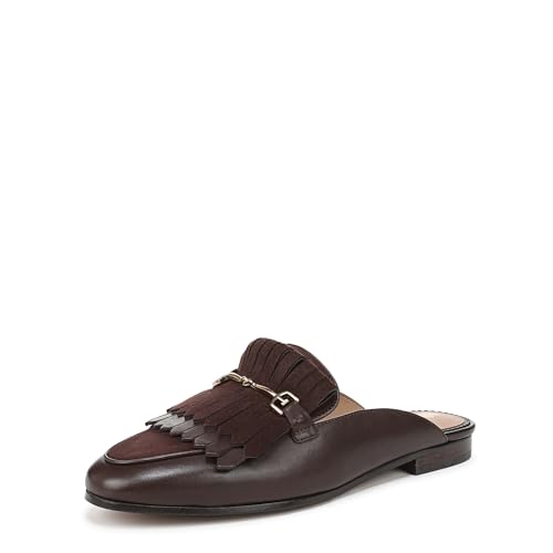 Sam Edelman Damen Lainey Loafer, Schwarz (Café Noir), 40.5 EU von Sam Edelman