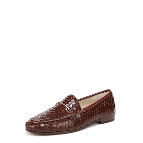Sam Edelman Damen Loraine Loafer, Kupferbrauner Python, 13 von Sam Edelman