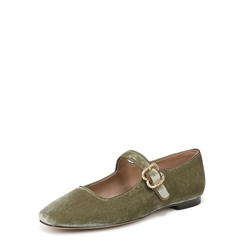Sam Edelman Damen Michaela Mary Jane Flat, Avocado, 11 von Sam Edelman