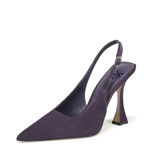 Sam Edelman Damen Odette Pump, Dunkelviolett, 10.5 von Sam Edelman