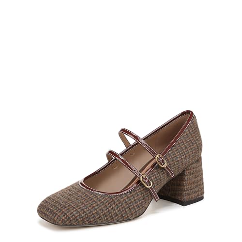 Sam Edelman Damen Sarah Pump, Braun Leopard Multi, 11 von Sam Edelman