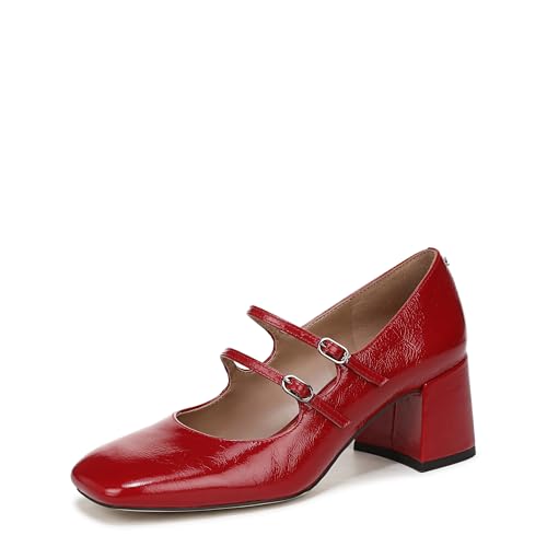 Sam Edelman Damen Sarah Pump, Deep Scarlet, 40.5 EU von Sam Edelman