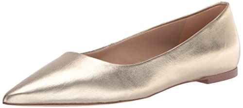 Sam Edelman Damen Wanda Flach, Geschmolzenes Gold, 38 EU von Sam Edelman