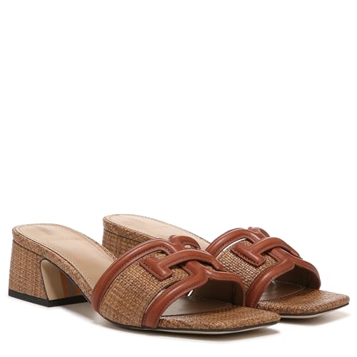 Sam Edelman Women's Waylon Heeled Sandal, Rich Cognac/Cuoio, 38.5 EU von Sam Edelman