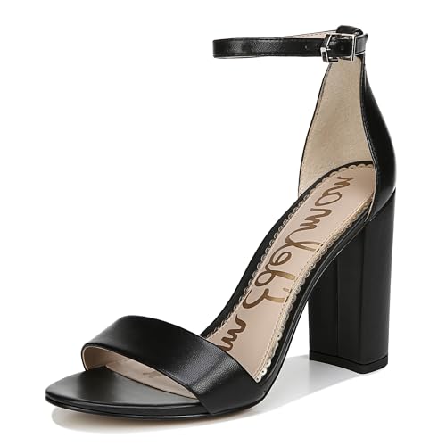 Sam Edelman Damen Yaro Dress Sandal, Schwarz Leder, 40 EU von Sam Edelman