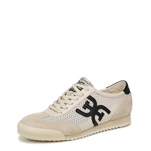 Sam Edelman Ivey Damen-Sneaker, Ecru/schwarzes Netzgewebe, 5.5 von Sam Edelman