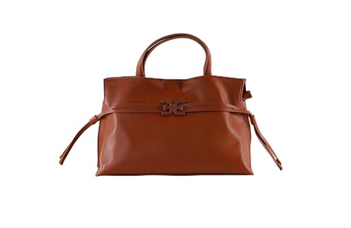 Sam Edelman Poppy Kleine Umhängetasche mit Kordelzug, Cognac von Sam Edelman