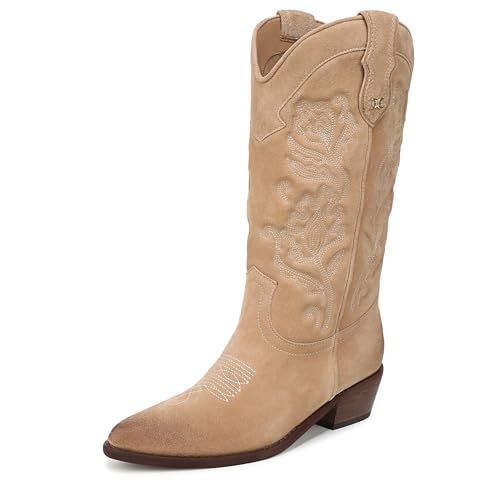Sam Edelman Rue Westernstiefel für Damen, Cyprus Tan, 36.5 EU von Sam Edelman