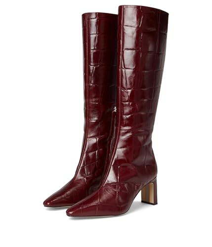 Sam Edelman Sylvia Kniehohe Stiefel für Damen, French Merlot, 36.5 EU von Sam Edelman