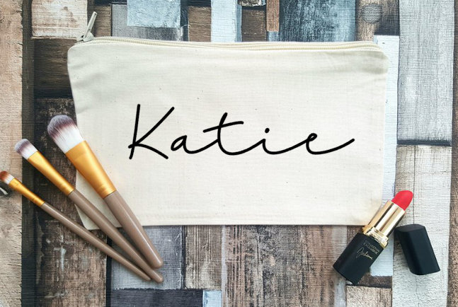 Personalisierte Schminktasche, Brautjungfer Dankeschön Geschenk, Hochzeitsgeschenk, Personalisierte Kosmetiktasche, Make-Up, Hen Party Make-Up Personalisierte Schminktasche, Brautjungfer Dankeschön Geschenk, Hochzeitsgeschenk, Personalisierte Kosmetiktasche, Make-Up, Hen Party Make-Up von SamCamDesigns