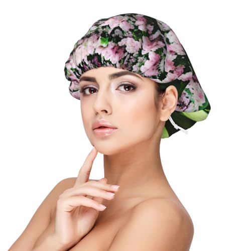 Floral Ivy Blossoms Tree Erwachsene Satin Schlafmütze - Damen Elastische Schlafhaube Verstellbare Übernachtung Haarabdeckung für Frisuren Schwarz Schwarz Einheitsgröße Floral Ivy Blossoms Tree Erwachsene Satin Schlafmütze - Damen Elastische Schlafhaube Verstellbare Übernachtung Haarabdeckung für Frisuren Schwarz Schwarz Einheitsgröße von SamLng