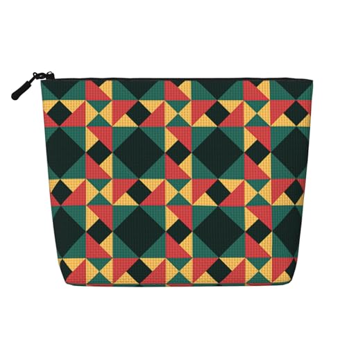Geometriske Kulturbeutel aus künstlichem Hanf, wiederverwendbar, Kosmetikzubehör, Kulturbeutel, Organizer für Damen, vielseitig einsetzbar, Schwarz , Einheitsgröße Geometriske Kulturbeutel aus künstlichem Hanf, wiederverwendbar, Kosmetikzubehör, Kulturbeutel, Organizer für Damen, vielseitig einsetzbar, Schwarz , Einheitsgröße von SamLng