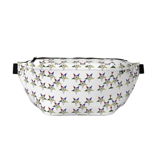 Stars Eastern Stars Bauchtasche Crossbody Bag - Vielseitige Schultertasche für Damen & Herren mit Reißverschlusstaschen, ideal für Reisen, Laufen, Schwarz, Einheitsgröße Stars Eastern Stars Bauchtasche Crossbody Bag - Vielseitige Schultertasche für Damen & Herren mit Reißverschlusstaschen, ideal für Reisen, Laufen, Schwarz, Einheitsgröße von SamLng