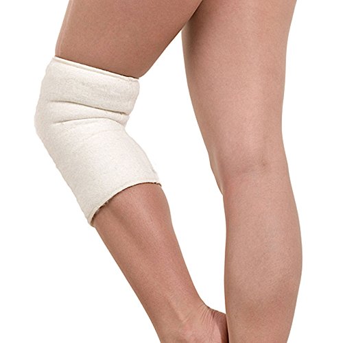 SamWo, Kniewärmer/Gelenkwärmer sensitiv Floor 100% Merinowolle, elastisch, bei 30 Grad waschbar, außen genäht XL 2 von SamWo