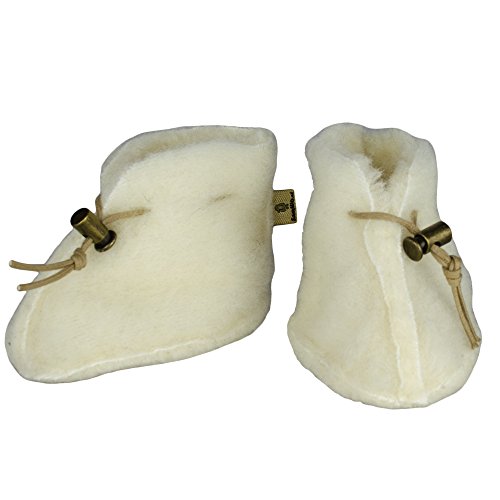 SamWo, Babyschuhe 100% natürliche Schafwolle mit Schnellverschluss BS M nat SamWo, Babyschuhe 100% natürliche Schafwolle mit Schnellverschluss BS M nat von SamWo