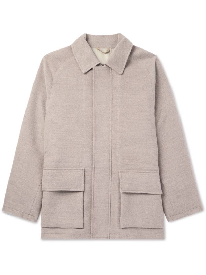 Saman Amel - Brushed-Wool Jacket - Men - Neutrals - IT 54 von Saman Amel
