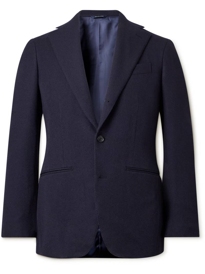 Saman Amel - Wool Suit Jacket - Men - Blue - IT 48 von Saman Amel
