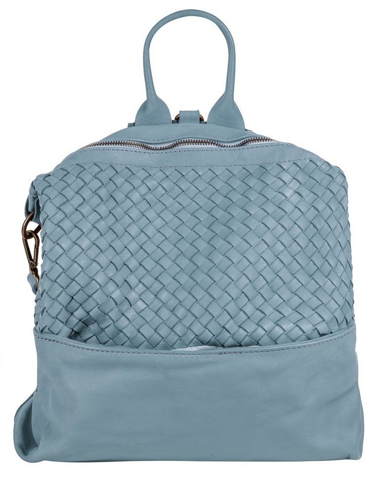 Samantha Look Cityrucksack, echt Leder, Made in Italy von Samantha Look