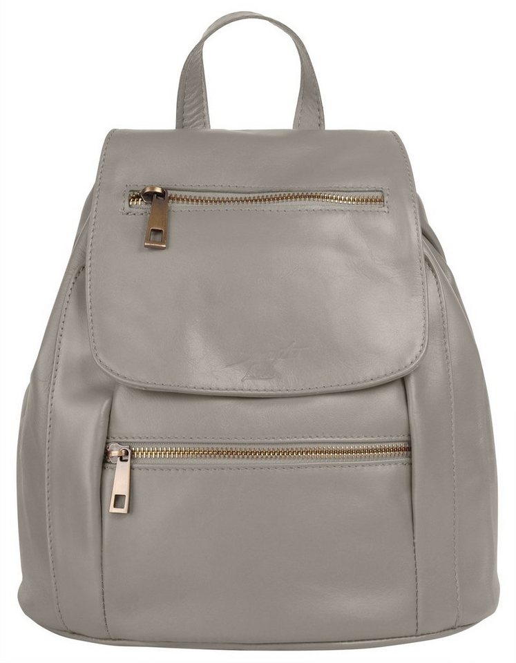 Samantha Look Cityrucksack, echt Leder, Made in Italy von Samantha Look