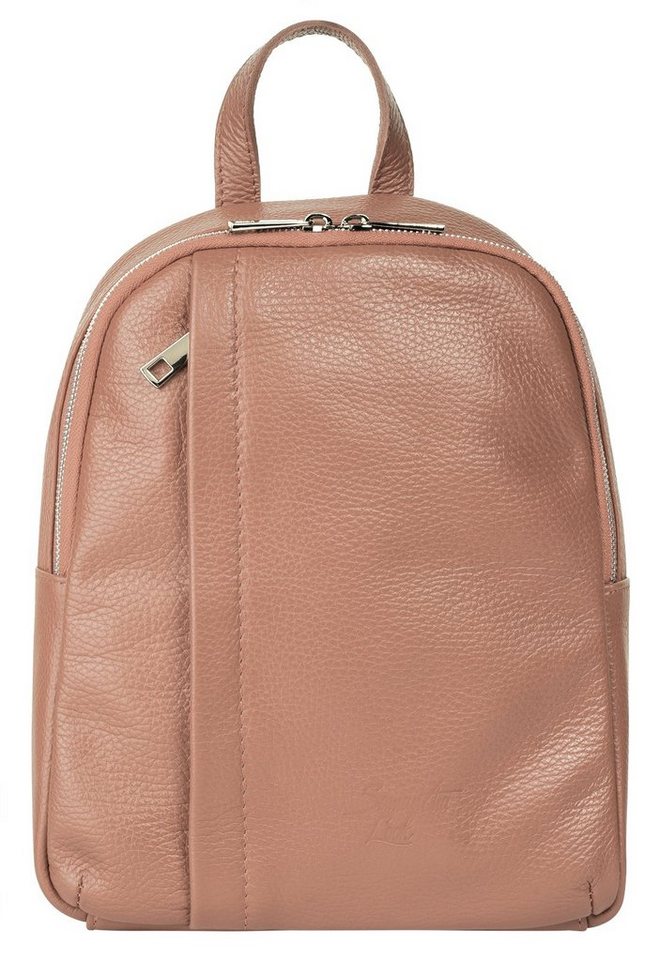 Samantha Look Cityrucksack, echt Leder, Made in Italy von Samantha Look