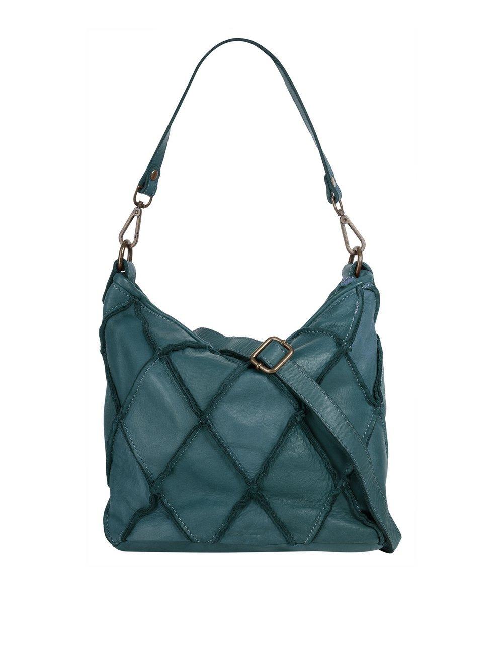 Samantha Look Handtasche Damen Leder, blau von Samantha Look