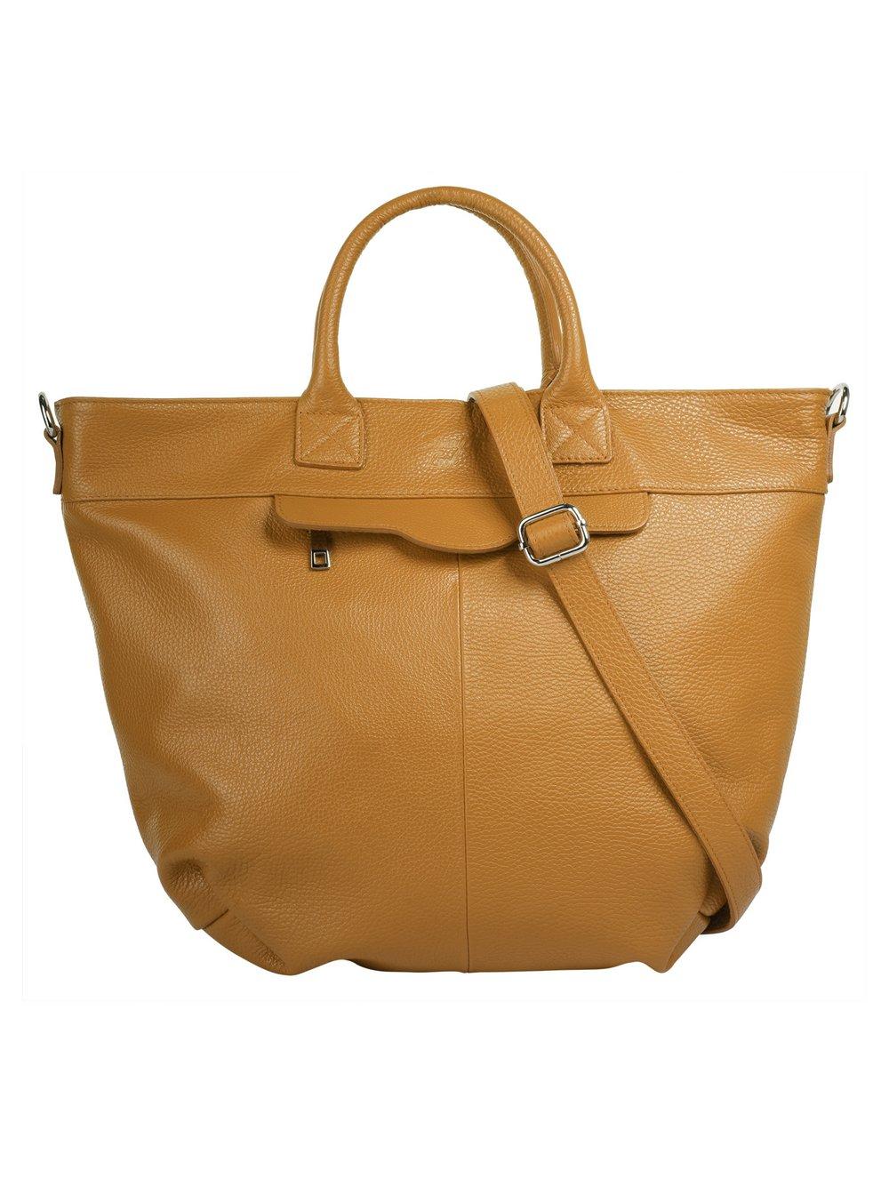 Samantha Look Handtasche Damen Leder, gelb von Samantha Look