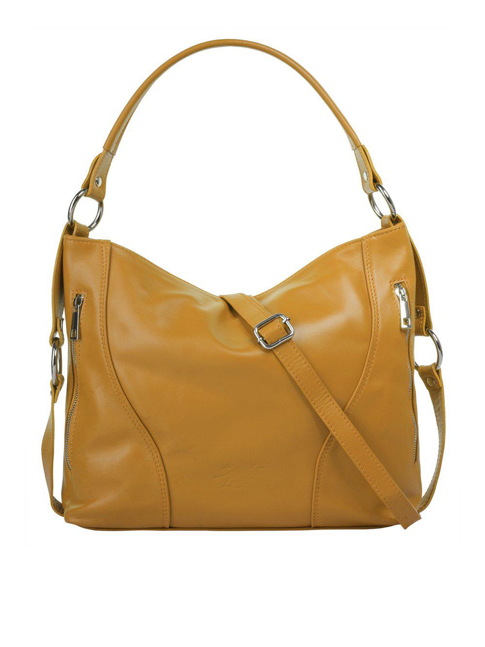 Samantha Look Handtasche Damen Leder, gelb Samantha Look Handtasche Damen Leder, gelb von Samantha Look