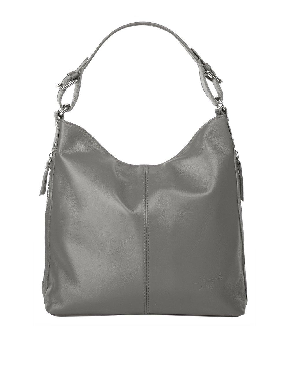 Samantha Look Handtasche Damen Leder, grau von Samantha Look