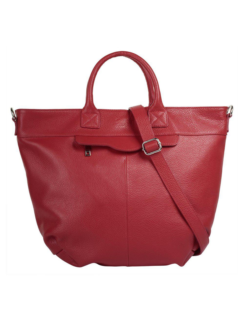 Samantha Look Handtasche Damen Leder, rot von Samantha Look